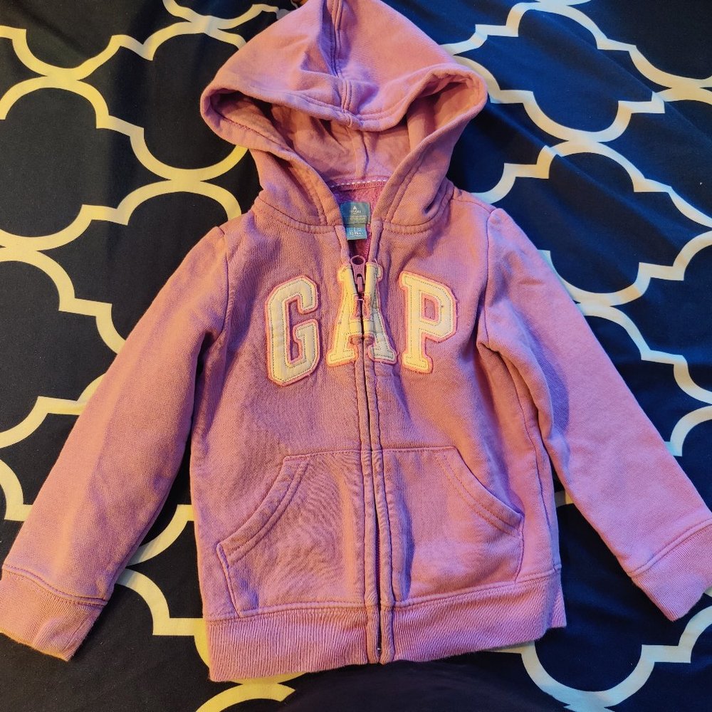 Baby GAP Logo Hoodie - Light Purple - Size 2 years